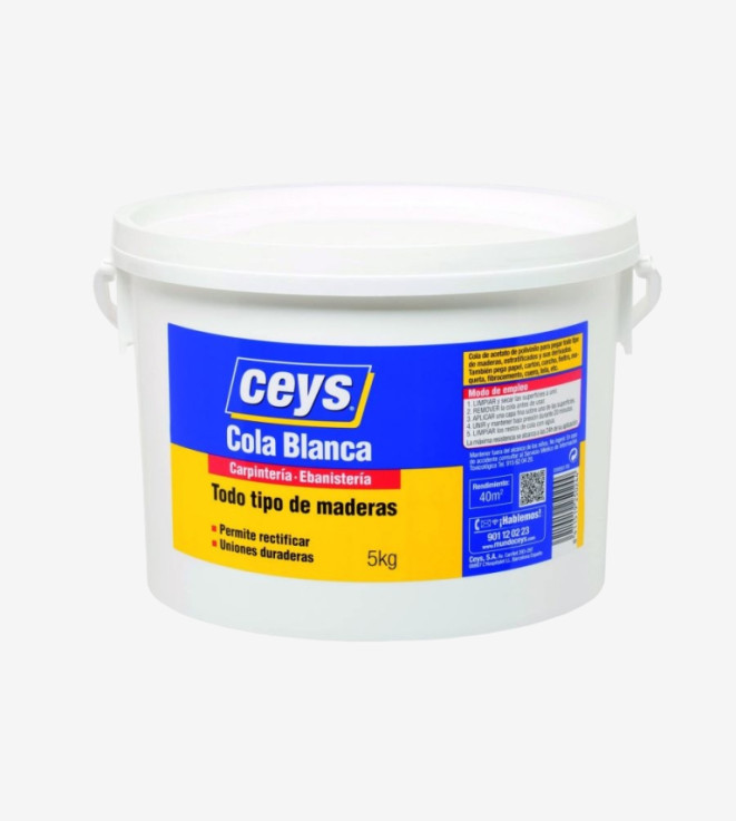 COLA BLANCA MADERA CEYS 5KG