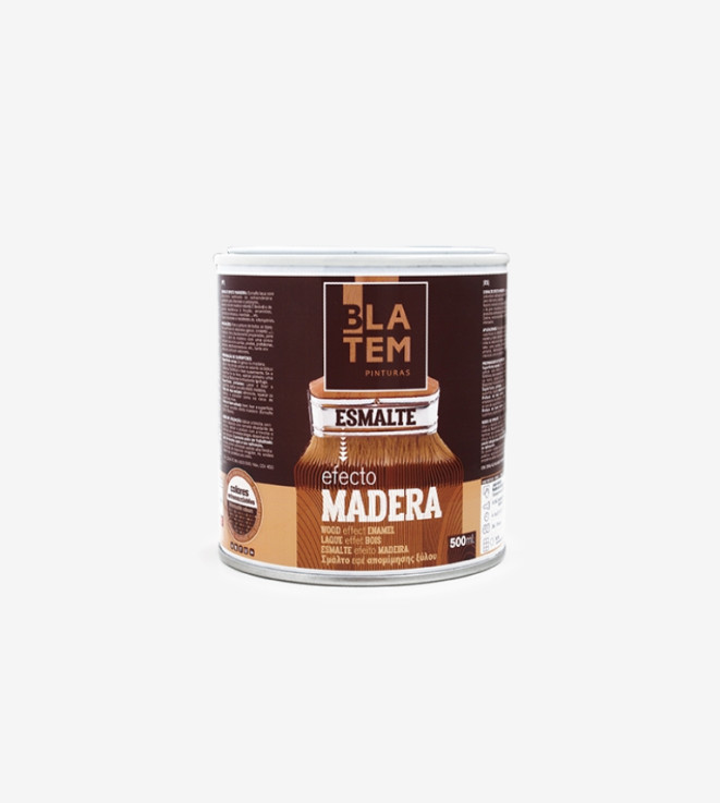 ESMALTE  EFECTO MADERA BLATEM