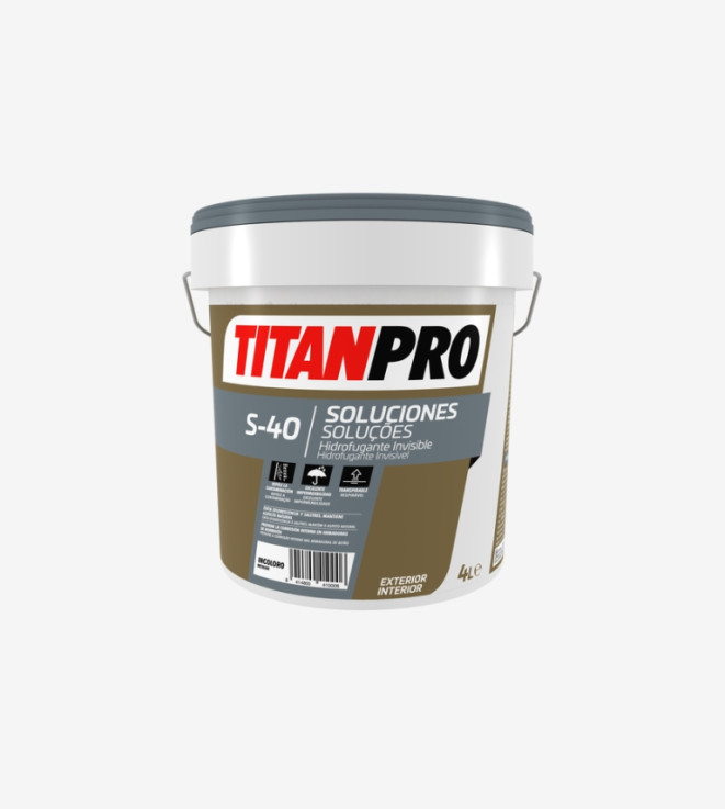 TITANPRO S40 HIDROFUGANTE INVISIBLE