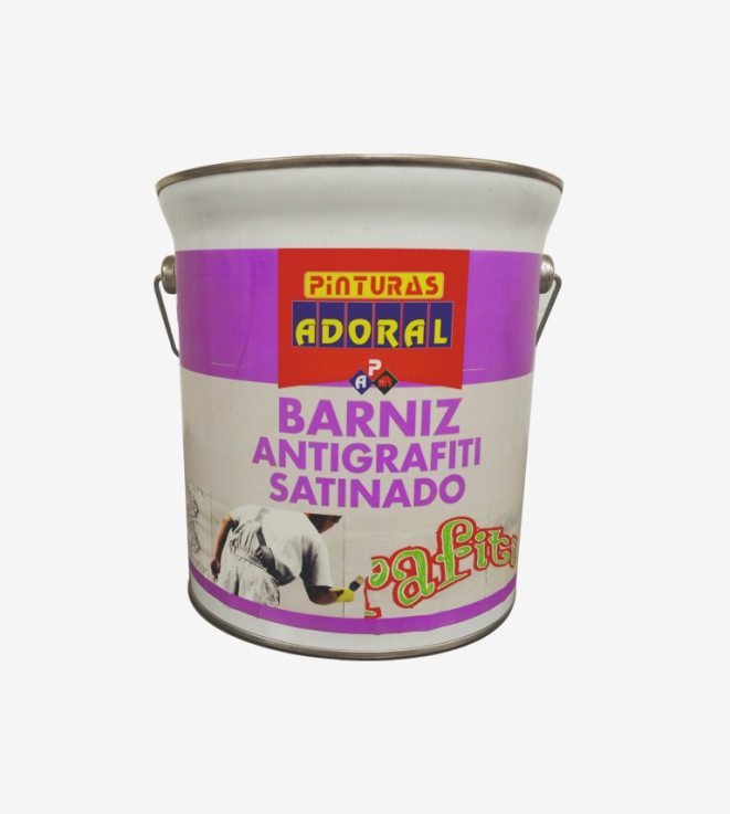 BARNIZ DE POLIURETANO ANTIGRAFITI MATE ADORAL
