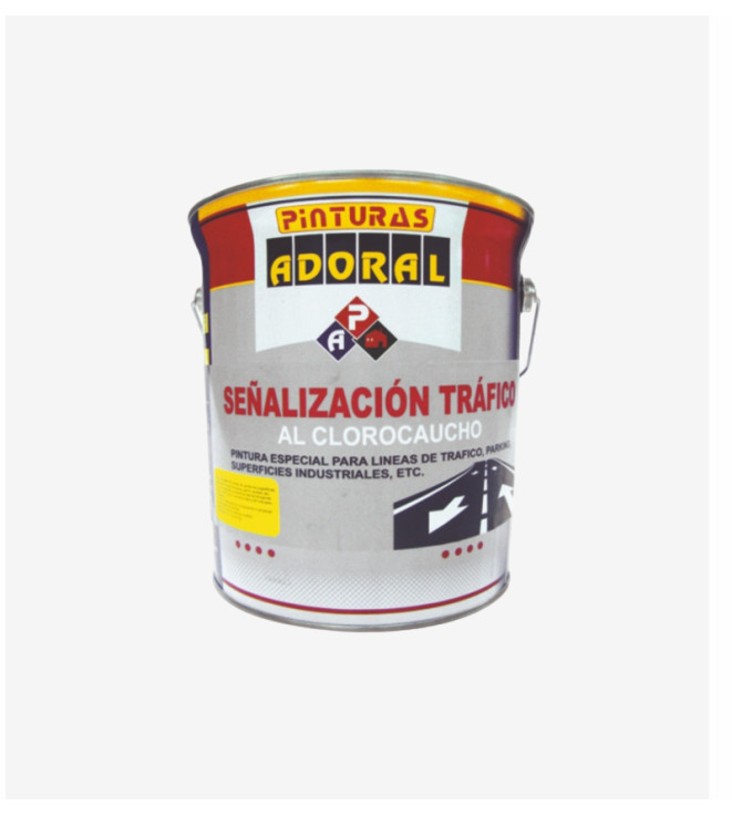 PINTURA SEÑALIZACION VIAL CLOROCAUCHO BASE ADORAL