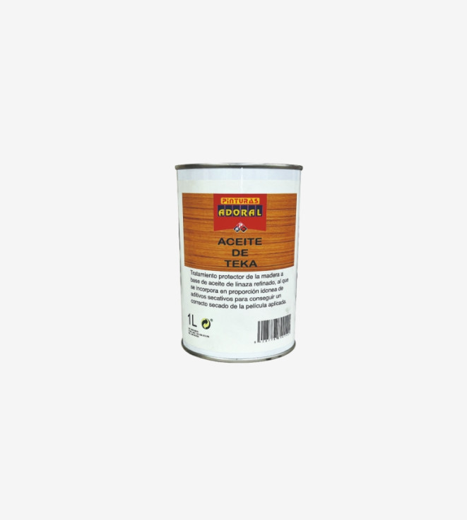 ACEITE DE TECA COLOR TECA ADORAL