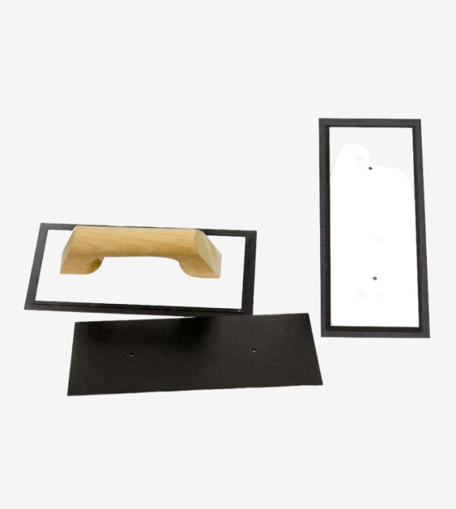 RECAMBIO LLANA DE GOMA FLEXIBLE 14X30 CM TOPCIMENT