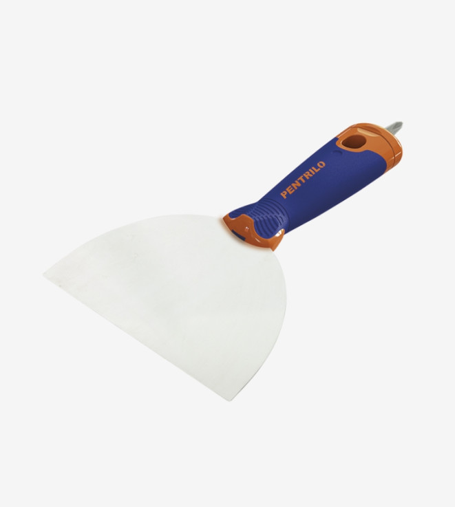 ESPATULA BIMATERIA PLADUR INOX C/DESTORNILLADOR PE