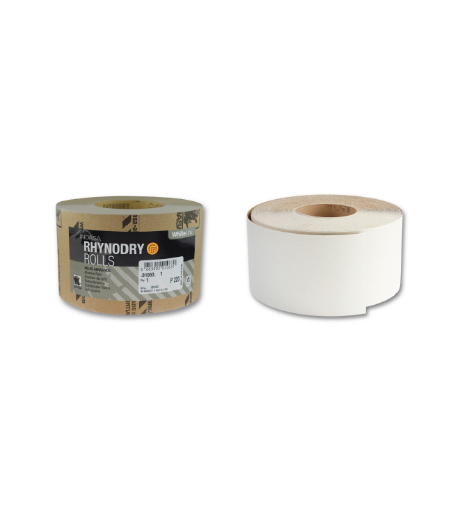 LIJA ROLLO RHYNODRY WHITE LINE 115x50  INDASA