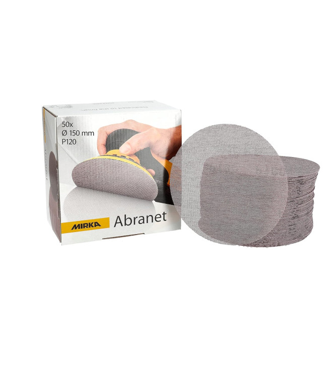 LIJA ABRANET GRIP DIAMETRO 150MM MIRKA