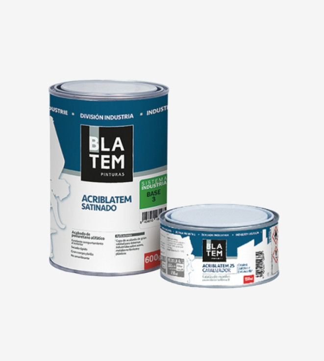 KIT ESMALTE DE POLIURETANO ACRIBLATEM 25 SATINADO