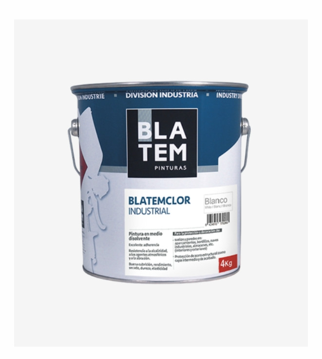 PINTURA AL CLOROCAUCHO BLATEMCLOR BASE BLATEM