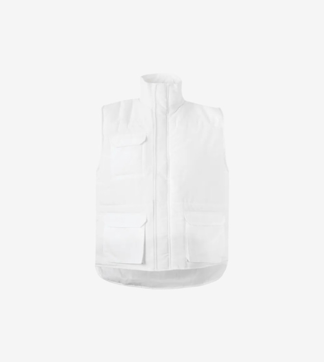 CHALECO ACOLCHADO BLANCO VELILLA