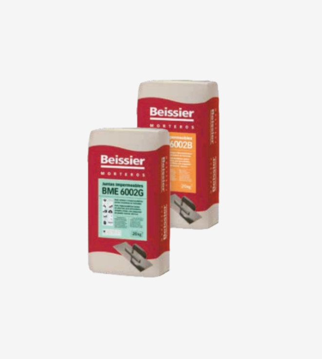 MORTERO JUNTAS IMPERMEABLES BME 6002G/B BEISSIER 20KG