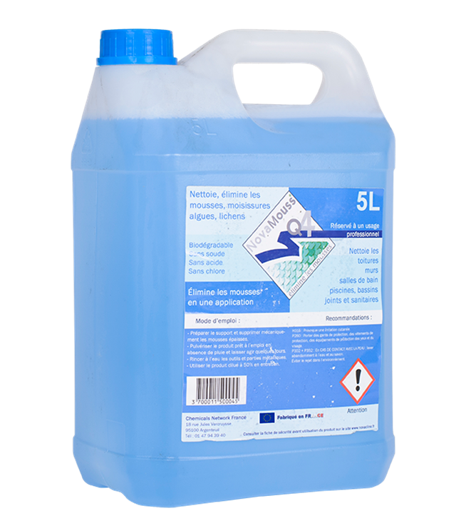 ELIMINA MUSGO, MOHO, LIQUENES NOVAMOUSS Q4 GOVE 5L
