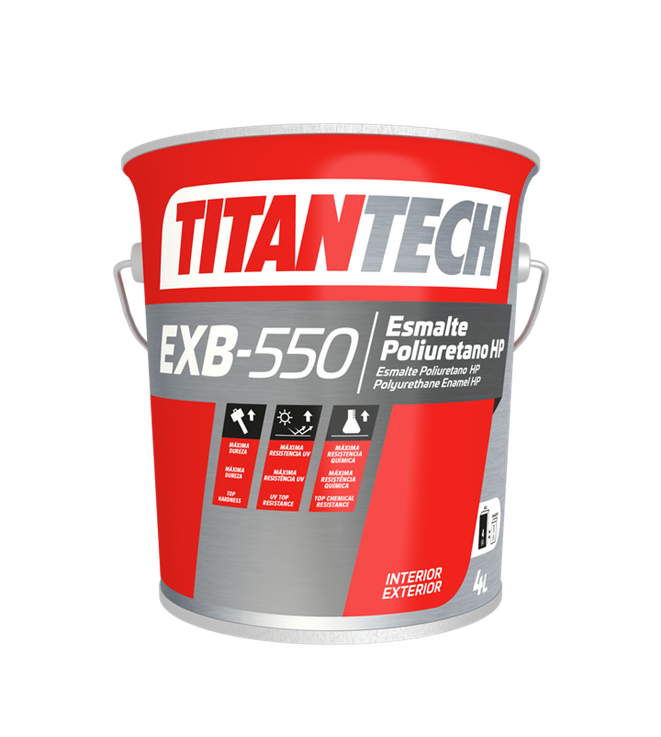 ESMALTE EXB-550 POLIURETANO HP 2 COMPONENTES TITANTECH