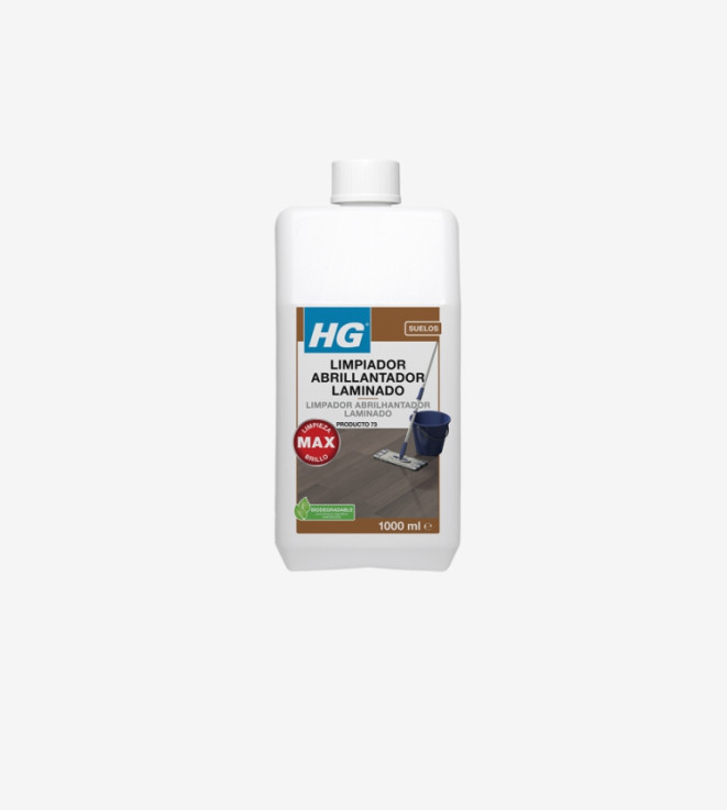 LIMPIADOR ABRILLANTADOR LAMINADO USO DIARIO HG 1L
