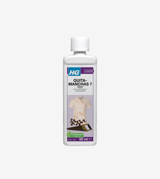 LIMPIADOR MANCHAS OXIDO (Nº7) HG 50ML