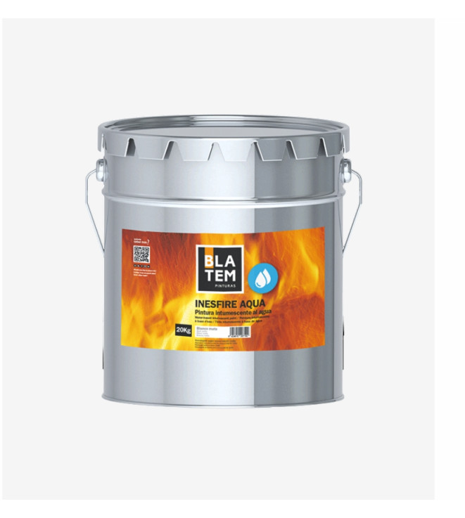 PINTURA INTUMESCENTE BLANCO AL AGUA BLATEM 20KG