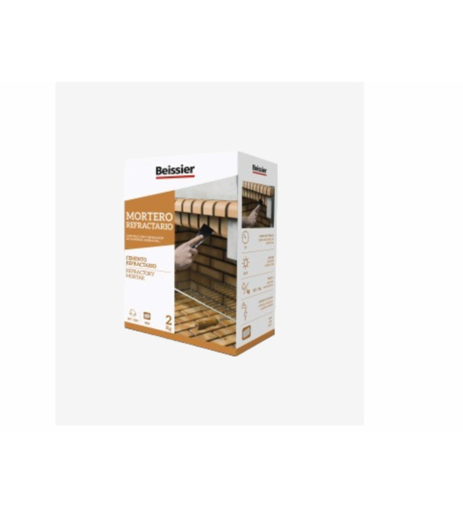 MORTERO REFRACTARIO BEISSIER 2KG