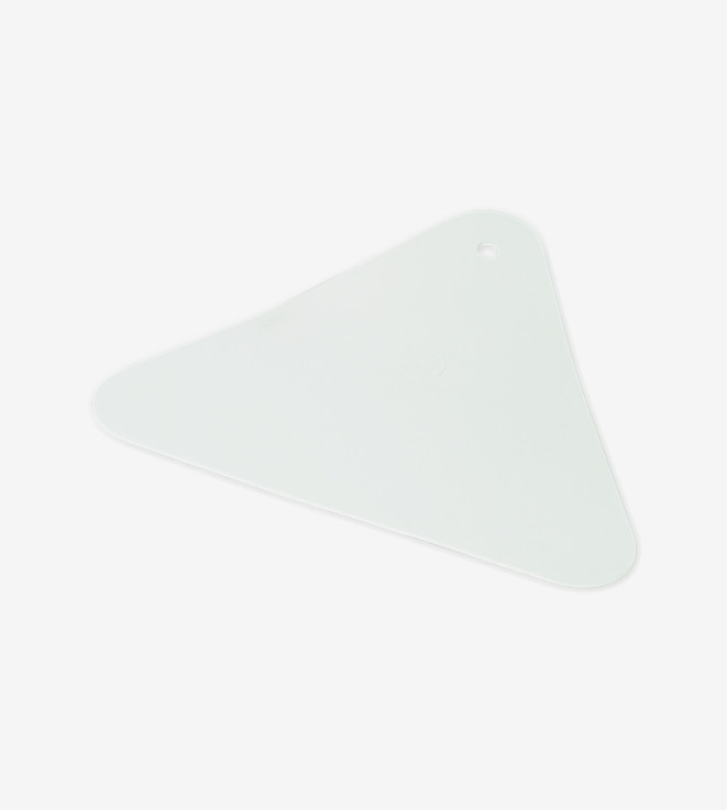 ESPATULA TRIANGULAR PLASTICO PENTRILO