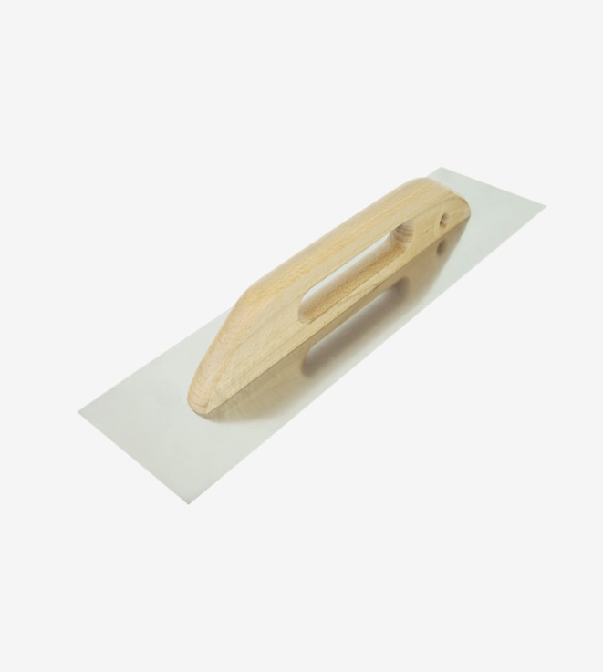 LLANA INOX MANGO MADERA 500X150X0,70 MM PENTRILO