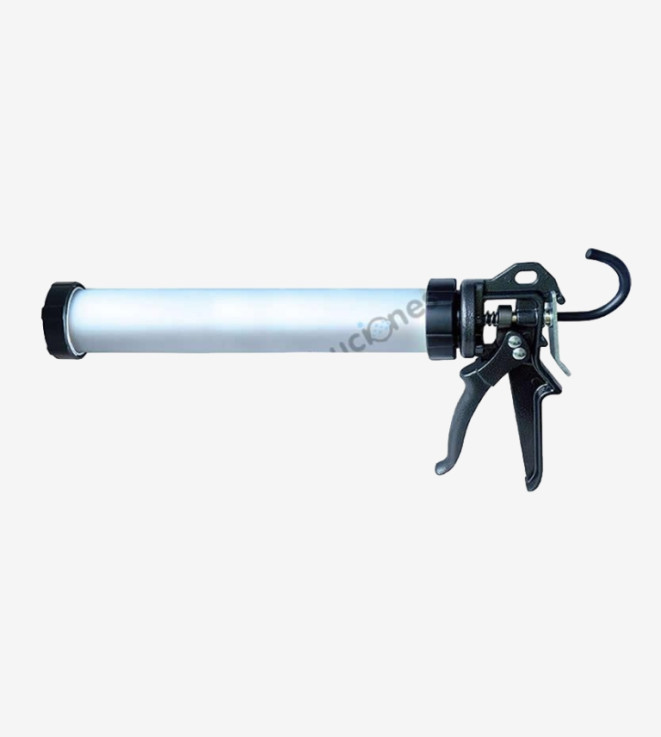 PISTOLA TUBULAR PROFESIONAL 600ML CARTUCHOS Y SALCHICHON JJ