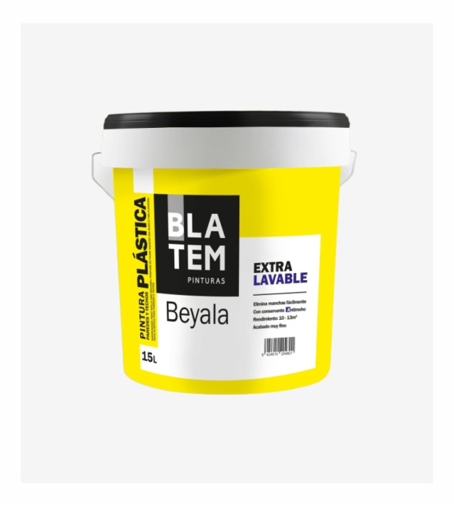 PINTURA PLASTICA MATE BEYALA EXTRA LAVABLE BLATEM