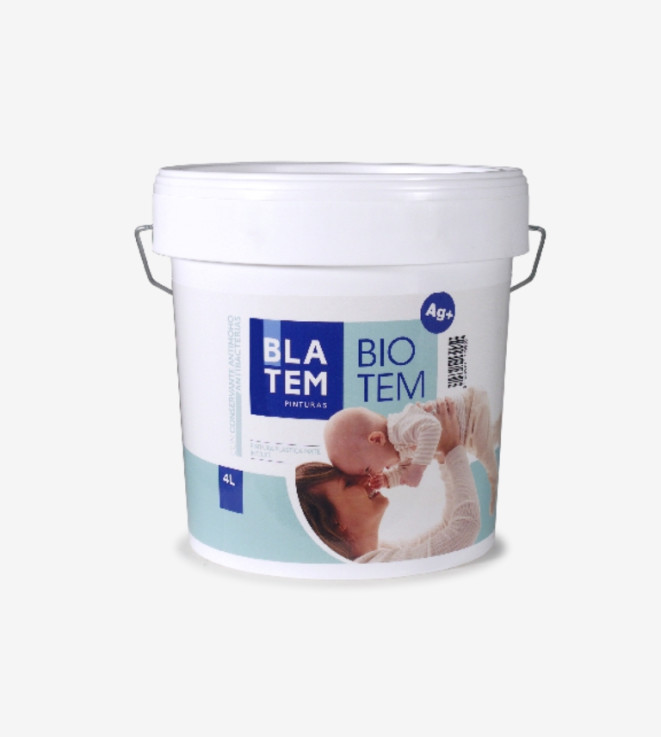 PINTURA PLASTICA MATE ANTIBACTERIAS BIOTEM BLATEM