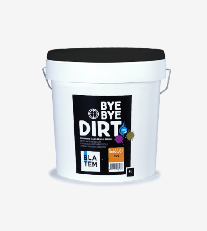 PINTURA PLASTICA ESPECIAL BYE BYE DIRT MATE SEDOSO BLATEM