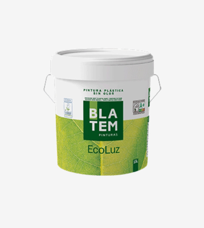 PINTURA PLASTICA MATE ECOLOGICA ECOLUZ BLATEM