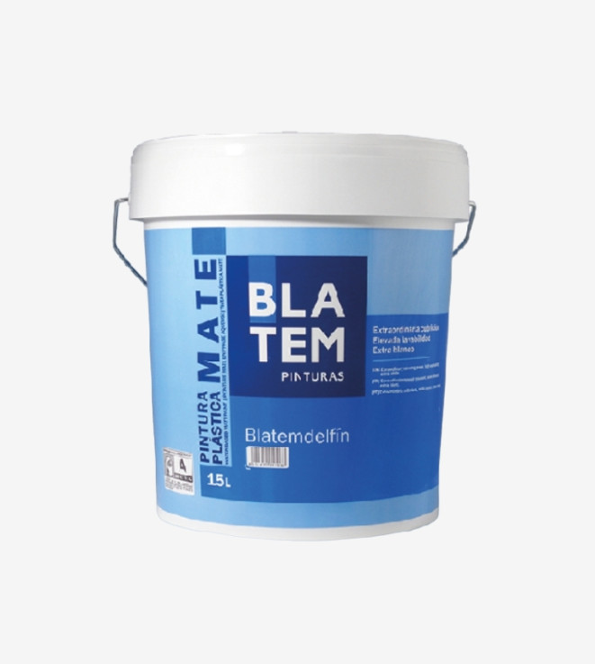 PINTURA PLASTICA MATE BLATEMDELFIN BASE BLATEM