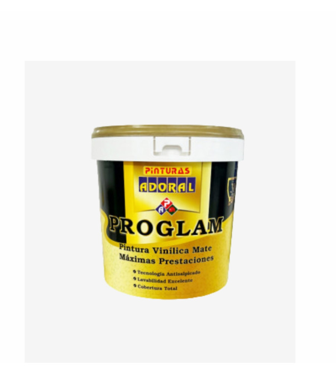 PINTURA PLASTICA MATE PROGLAM BLANCO ADORAL