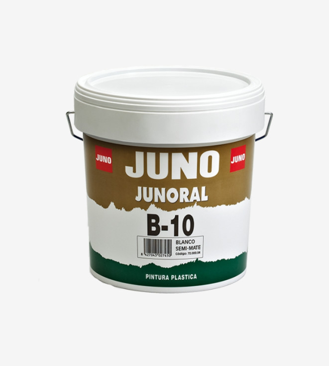PINTURA PLASTICA MATE BLANCO JUNORAL B-10 JUNO