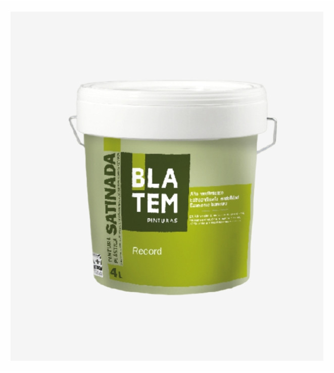 PINTURA PLASTICA VINILICA SATINADA RECORD BLATEM