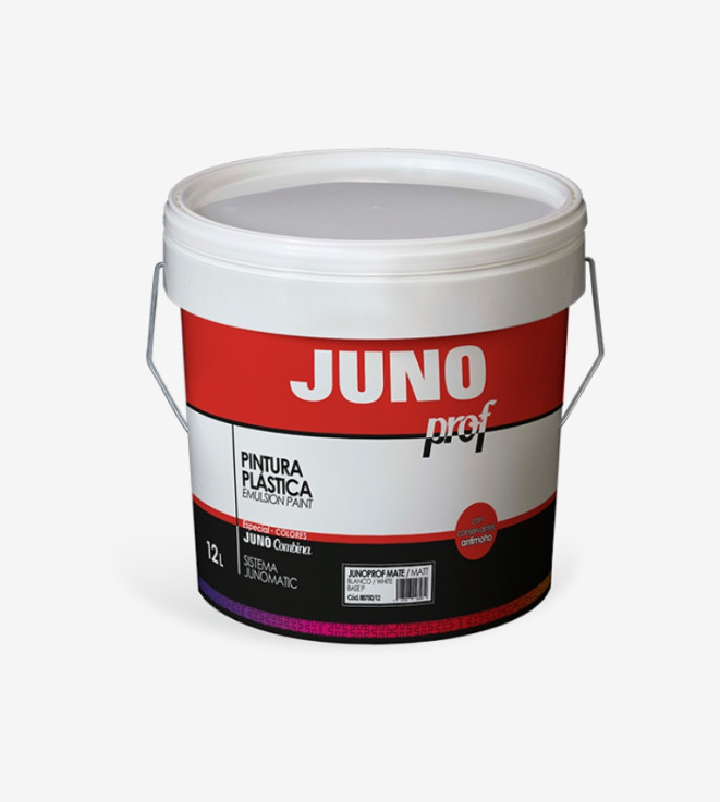 PINTURA PLASTICA MATE JUNOPROF BASE JUNO