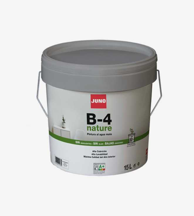 PINTURA PLASTICA MATE ECOLOGICA JUNORAL B-4 NATURE