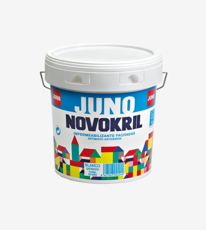 PINTURA ACRILICA DE FACHADAS NOVOKRIL SATINADO  BA