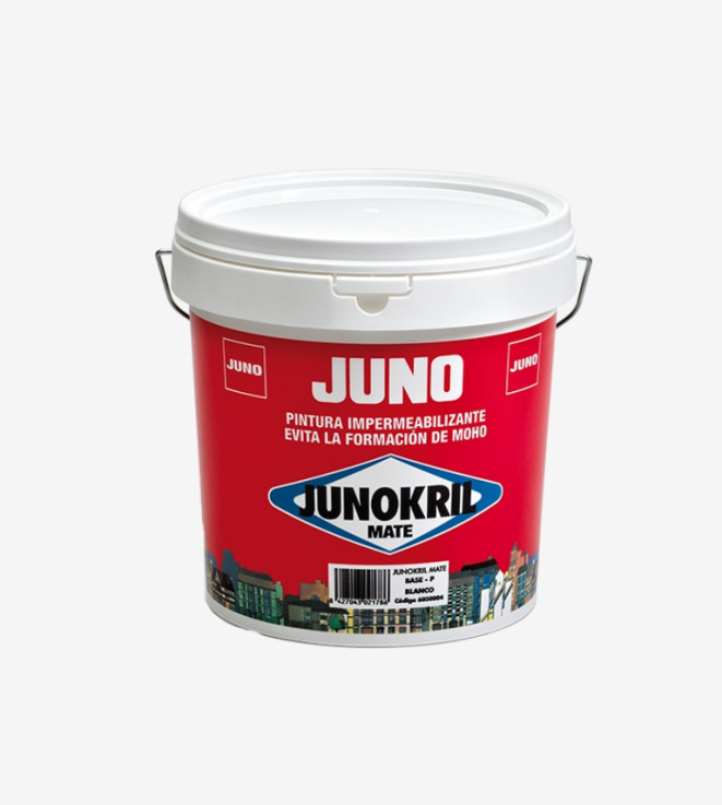 PINTURA ACRILICA DE FACHADAS JUNOKRIL MATE BASE JU