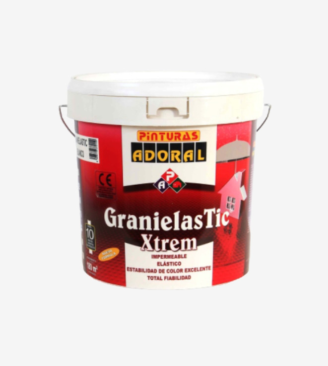PINTURA ELASTICA DE FACHADAS GRANIELASTIC XTREM TE