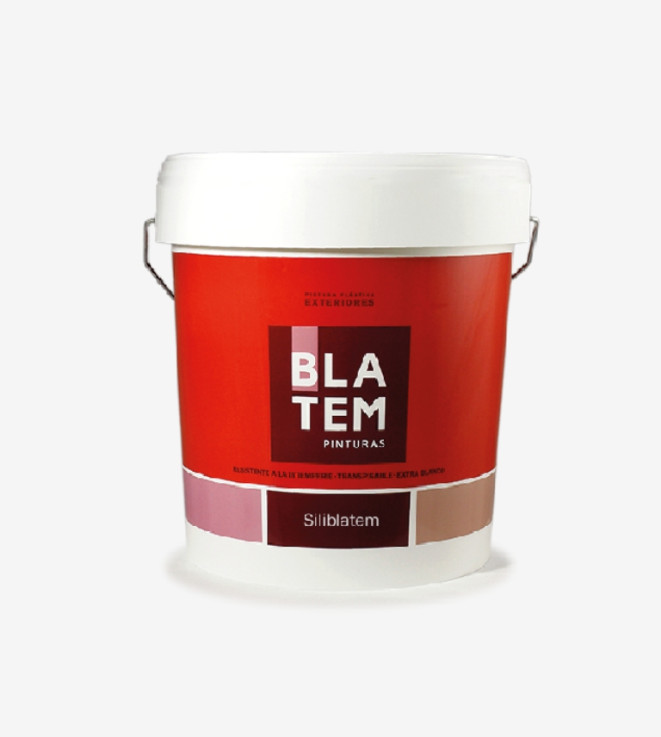 PINTURA DE FACHADAS AL SILICATO SILIBLATEM BLANCO