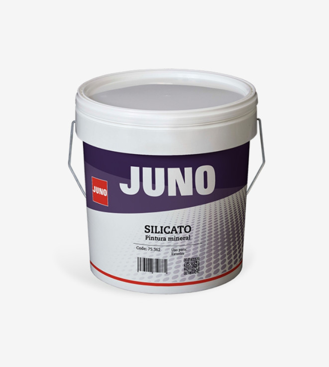 PINTURA DE FACHADAS AL SILICATO BLANCO DE JUNO