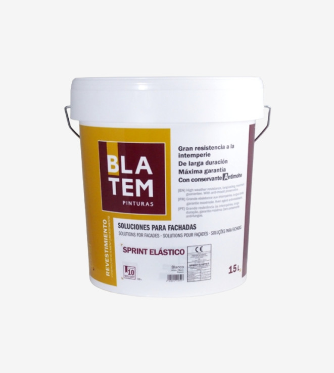 PINTURA ELASTICA FACHADAS SPRINT BASE BLATEM